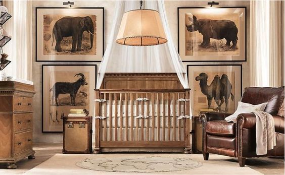 Quarto Safari para bebê - RH Baby and Child