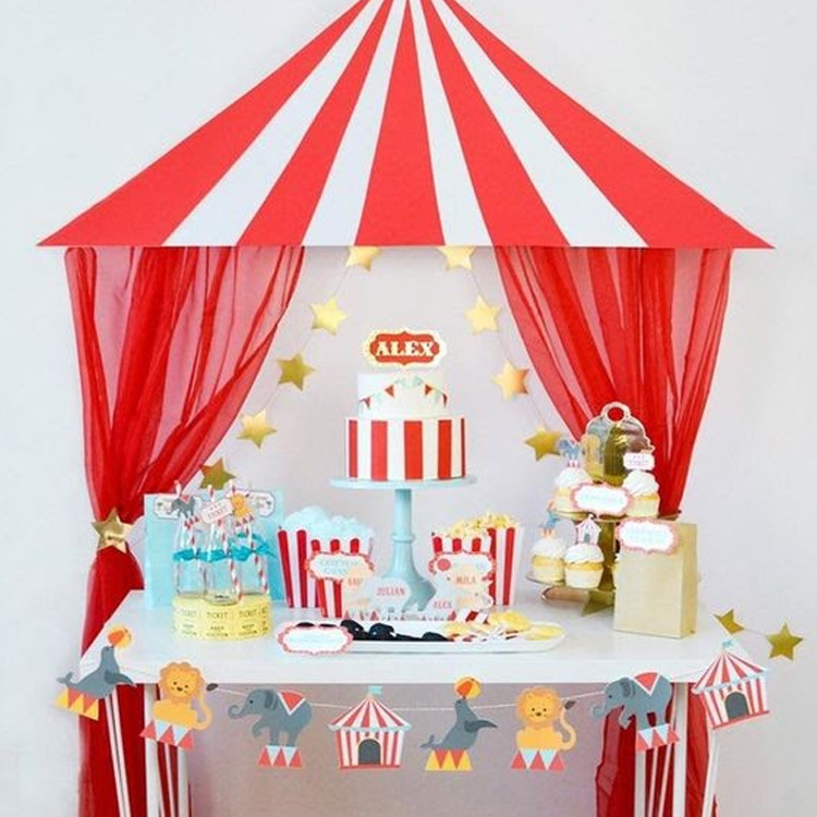 Bebê e Tal - festa de 1 ano: circo