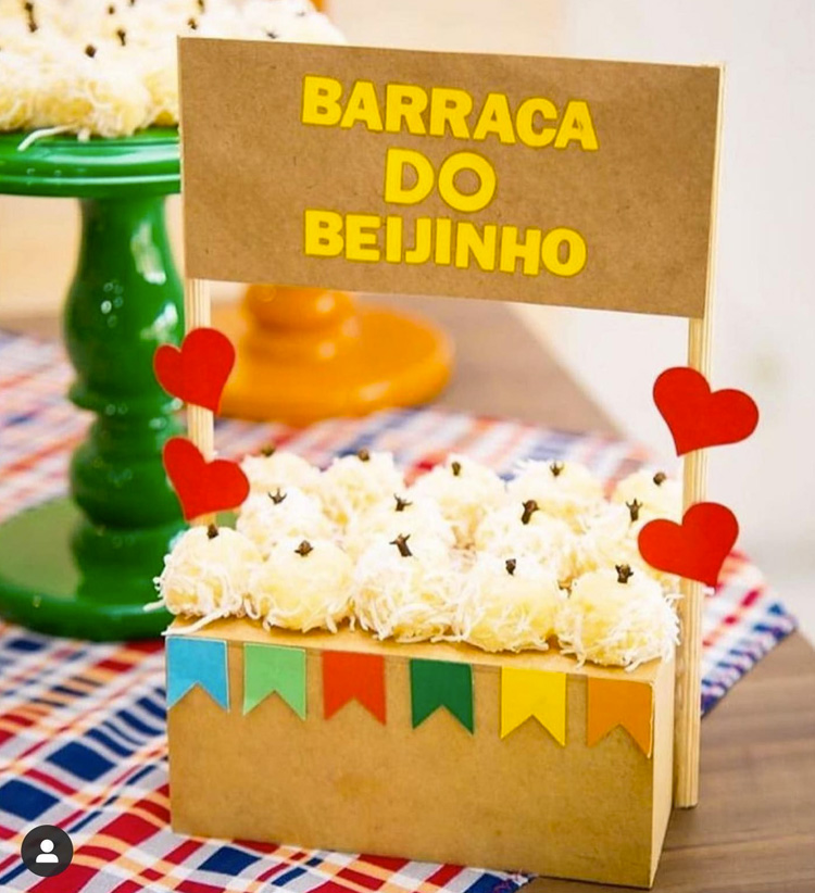 beijinho comidinhas de festa junina bebê e tal