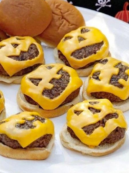 Hamburguer para halloween