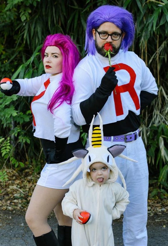 Fantasias de carnaval - Equipe Rocket Pokemon -  Bebê e tal