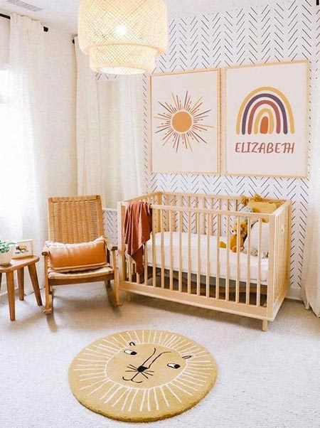 Decoração quarto boho - Bebê e tal