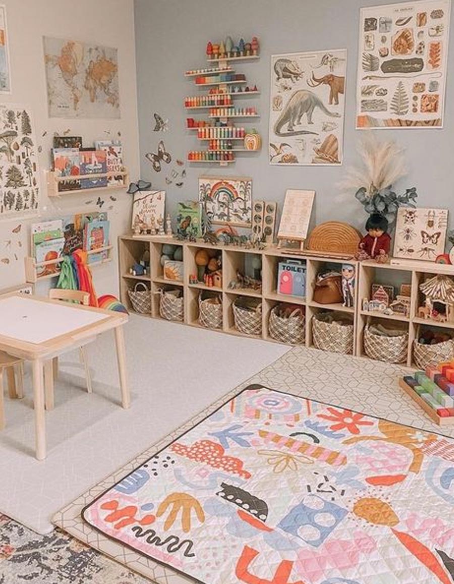 Decor para quartos montessorianos - Bebê e tal