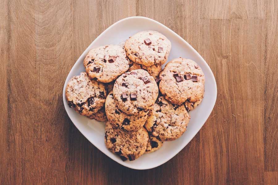 Receita de cookie com ovo de páscoa de chocolate - Bebê e tal