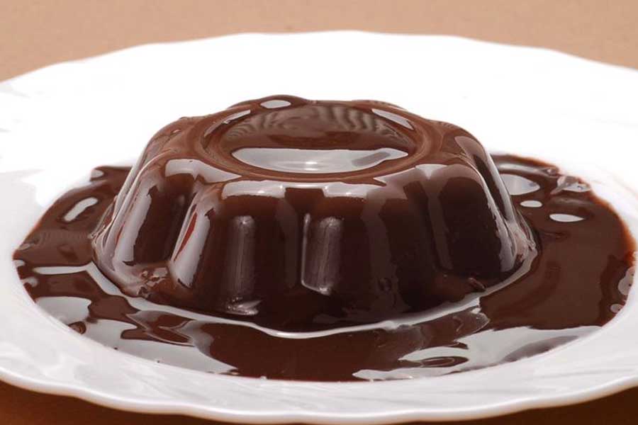 Receita de pudim de chocolate - Bebê e tal