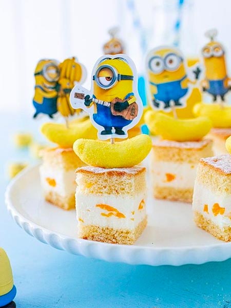 Comidinhas Festa Minions - Bebê e tal