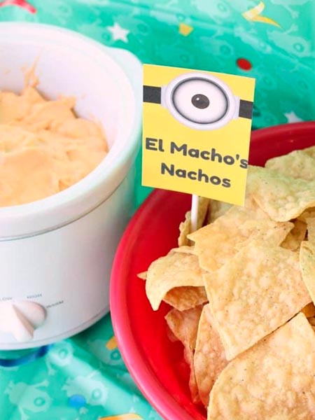 Nachos Festa Minions - Bebê e tal