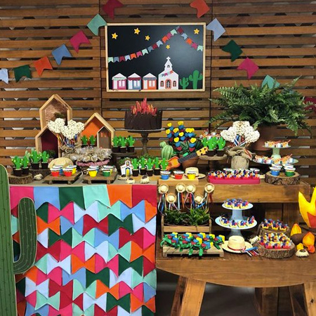 madeira e cactos inspirações para a festa junina bebê e tal