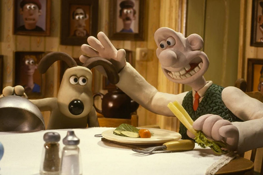 wallace e gromit bebê e tal