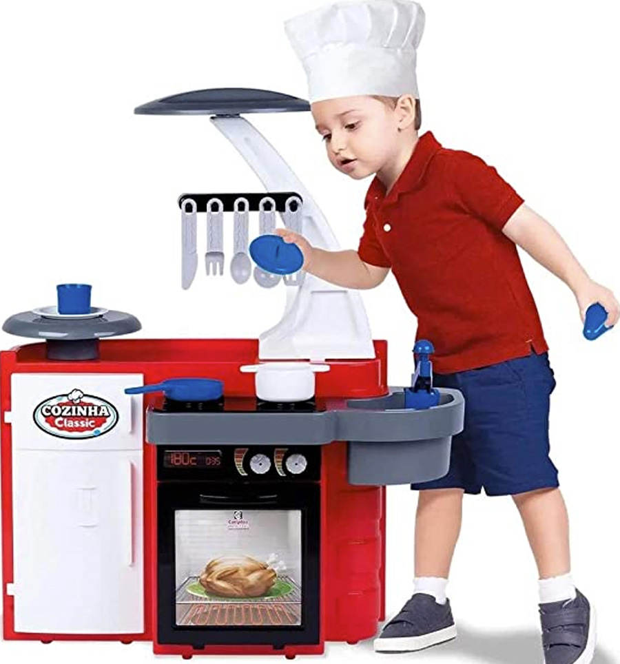 cozinha faz de conta bebê e tal