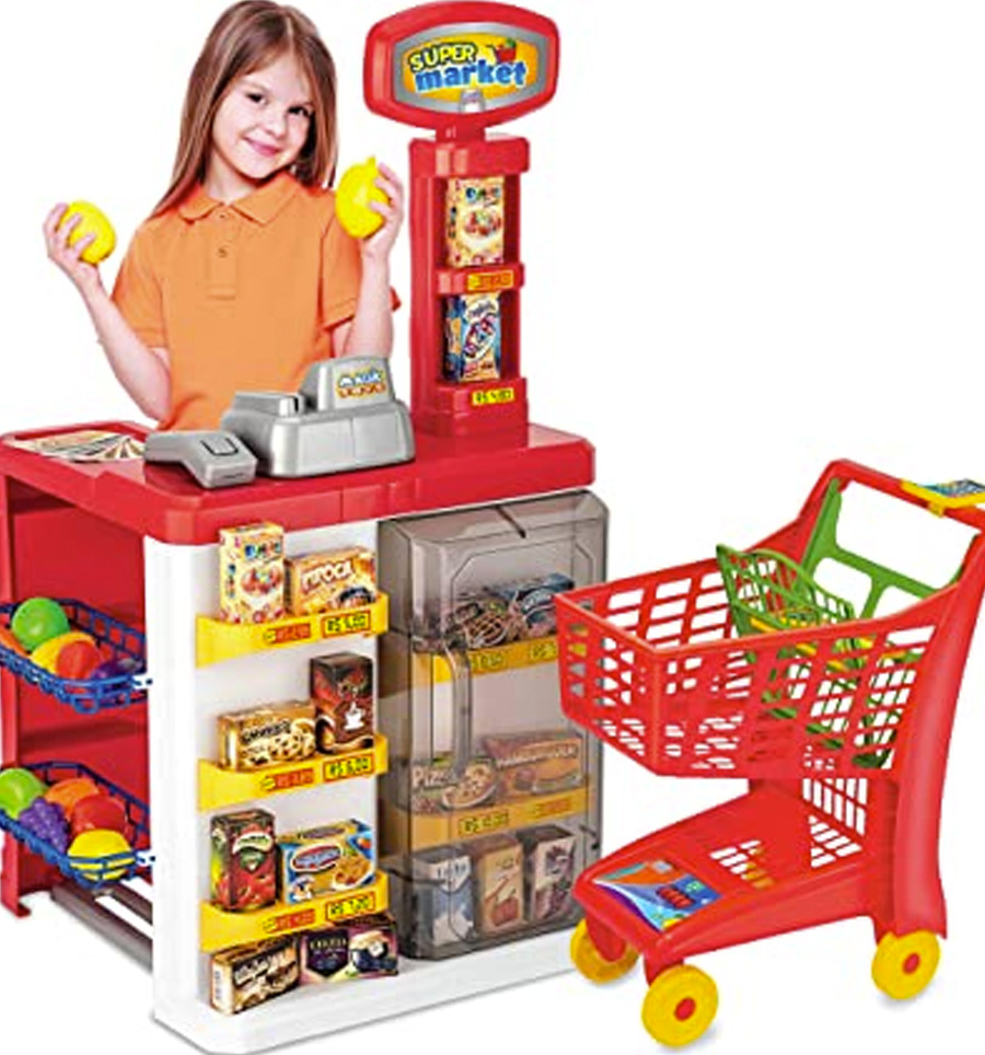 mercadinho brinquedos de profissões bebê e tal