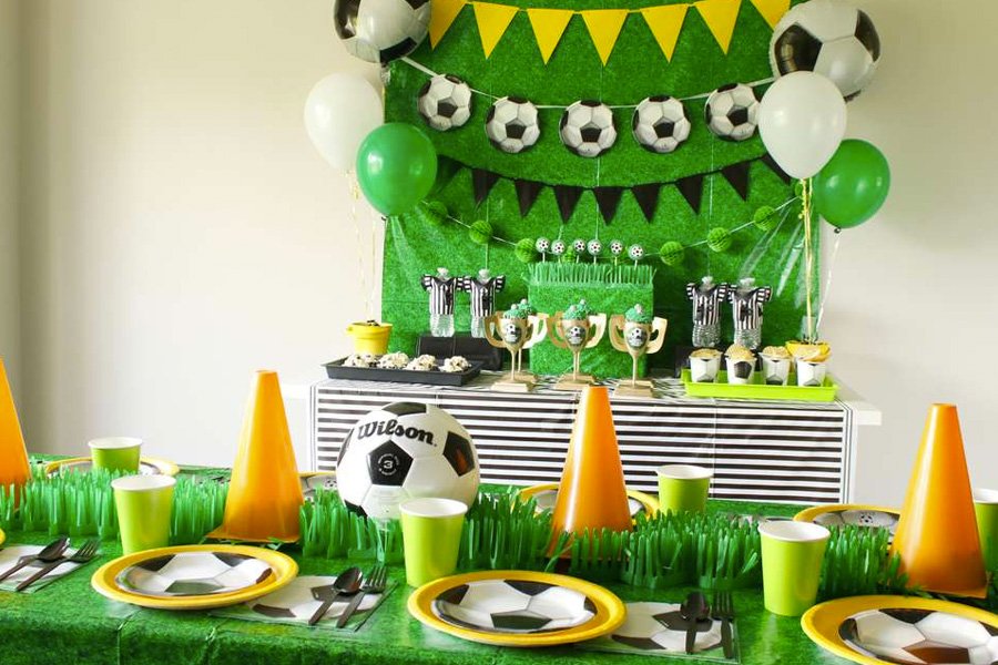 tema de futebol decoração Copa bebê e tal 