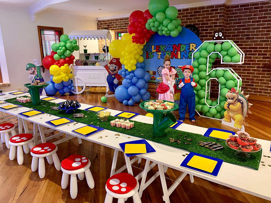 Decoração Festa Super Mario Bros